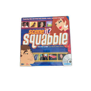 Scene It Squabble DVD Game NEW Sealed Adult Party Trivia Game Complete